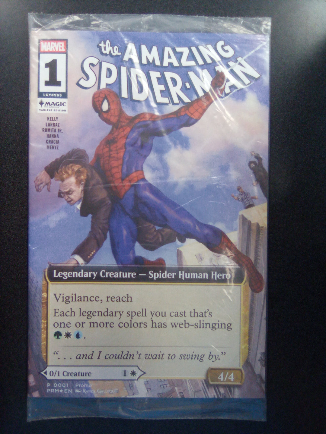 Amazing Spider-Man #1 (2025) MTG Magic Con Atlanta Variant Sealed Polybagged