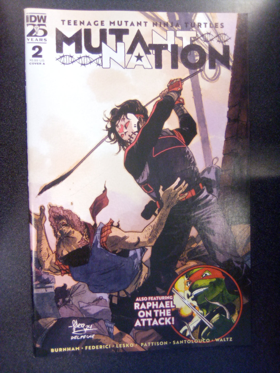 Teenage Mutant Ninja Turtles: Mutant Nation #2 Cover A (Fernandez)