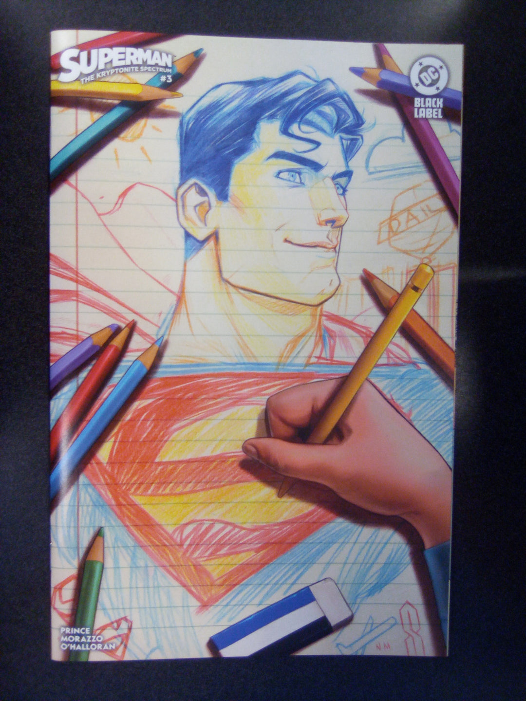 Superman The Kryptonite Spectrum #3 Cover C Nimit Malavia Variant
