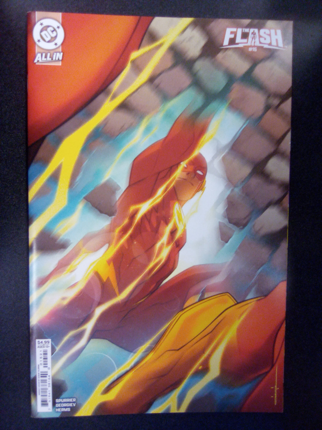 Flash #15 Cover B Ozgur Yildirim Card Stock Variant