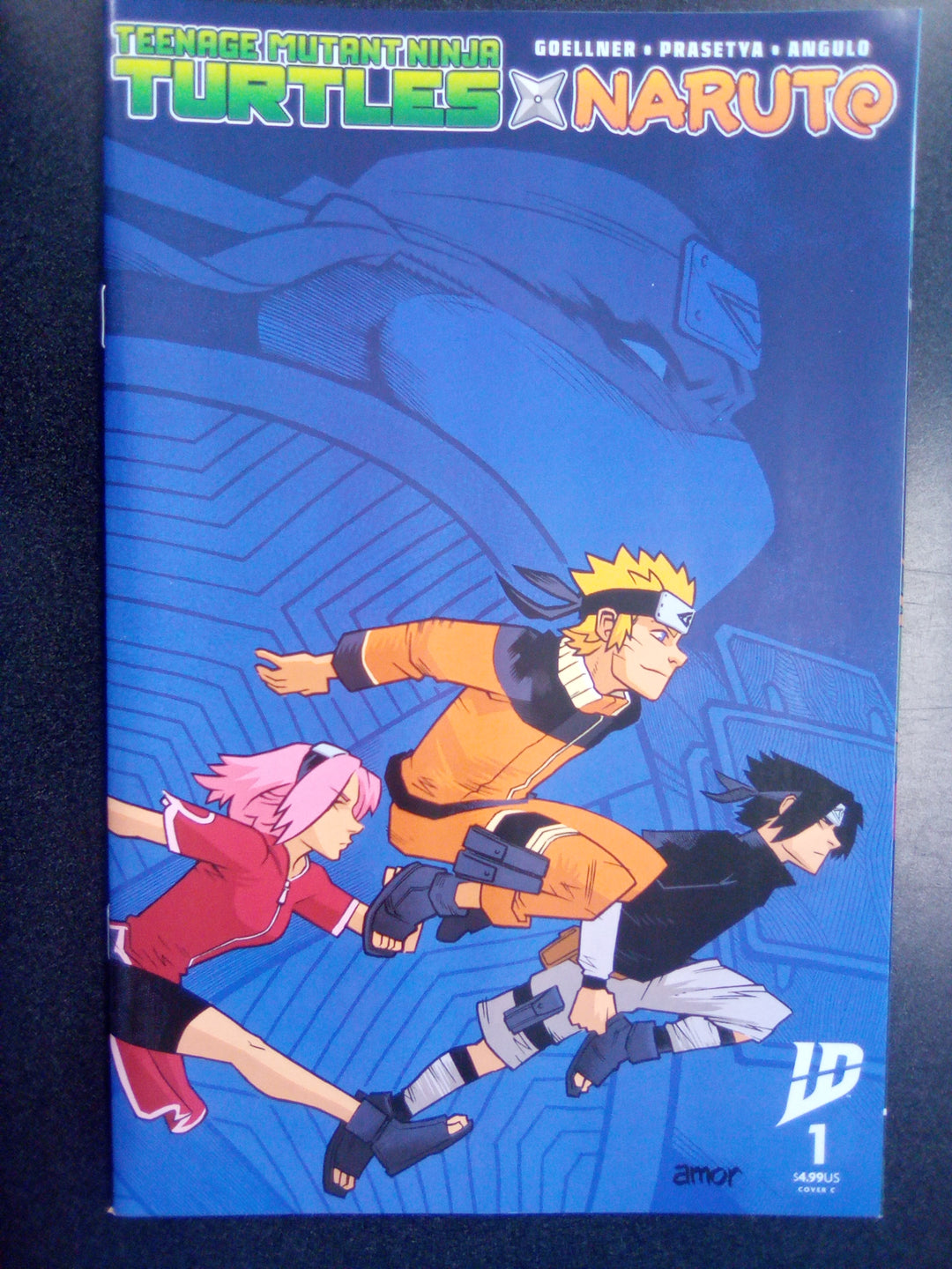 Teenage Mutant Ninja Turtles X Naruto #1 Cover C Amor