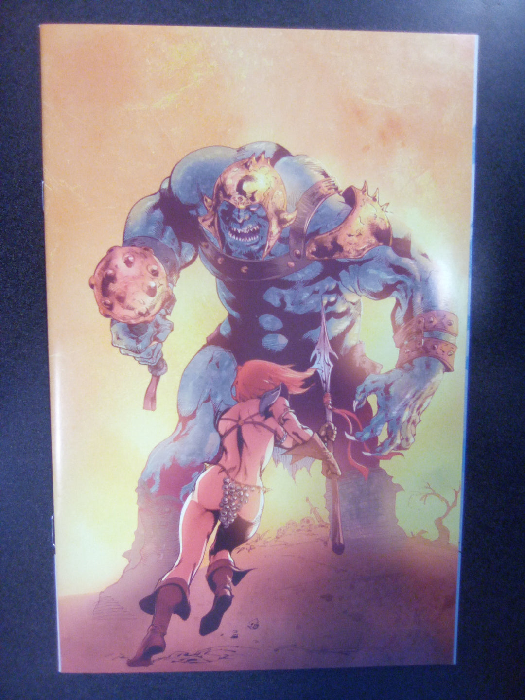 Red Sonja #7 (2022) Cover Q FOC Castro Virgin Variant