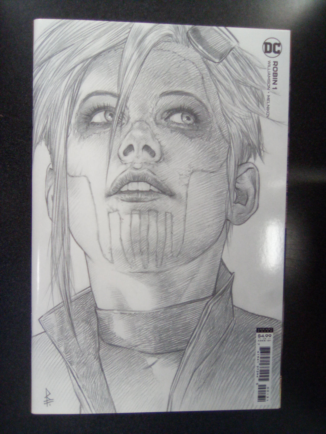 Robin #1 (2021) 1:25 Federici Sketch Variant