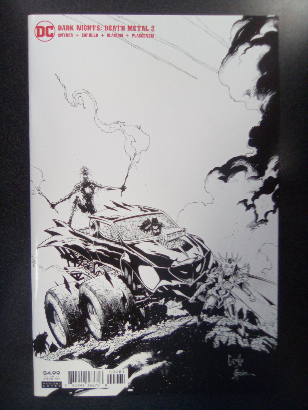 Dark Nights Death Metal #2 (2020) 1:100 Capullo Sketch Variant