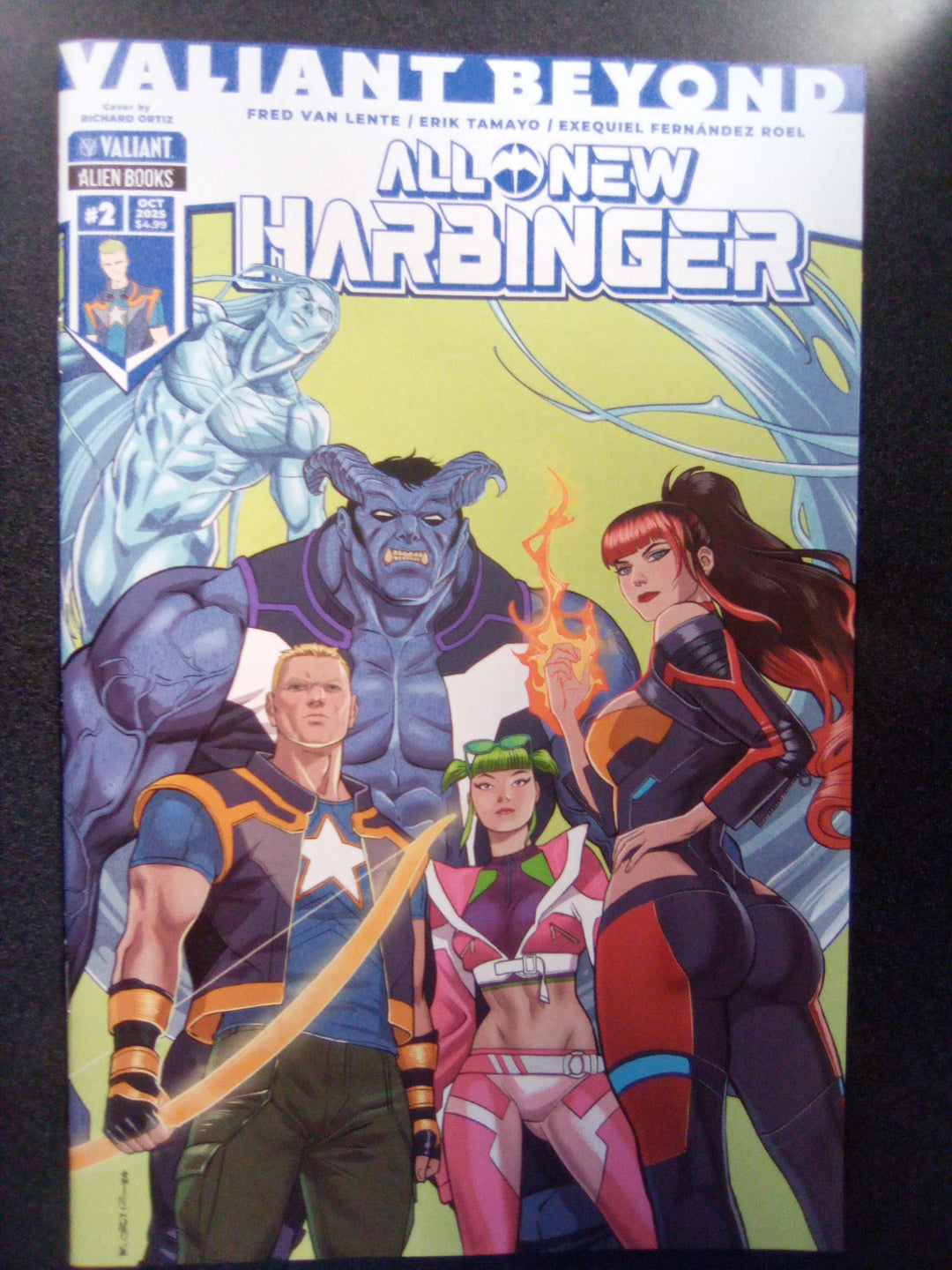 Valiant Beyond: All New Harbinger #2 Variant B (Ortiz)