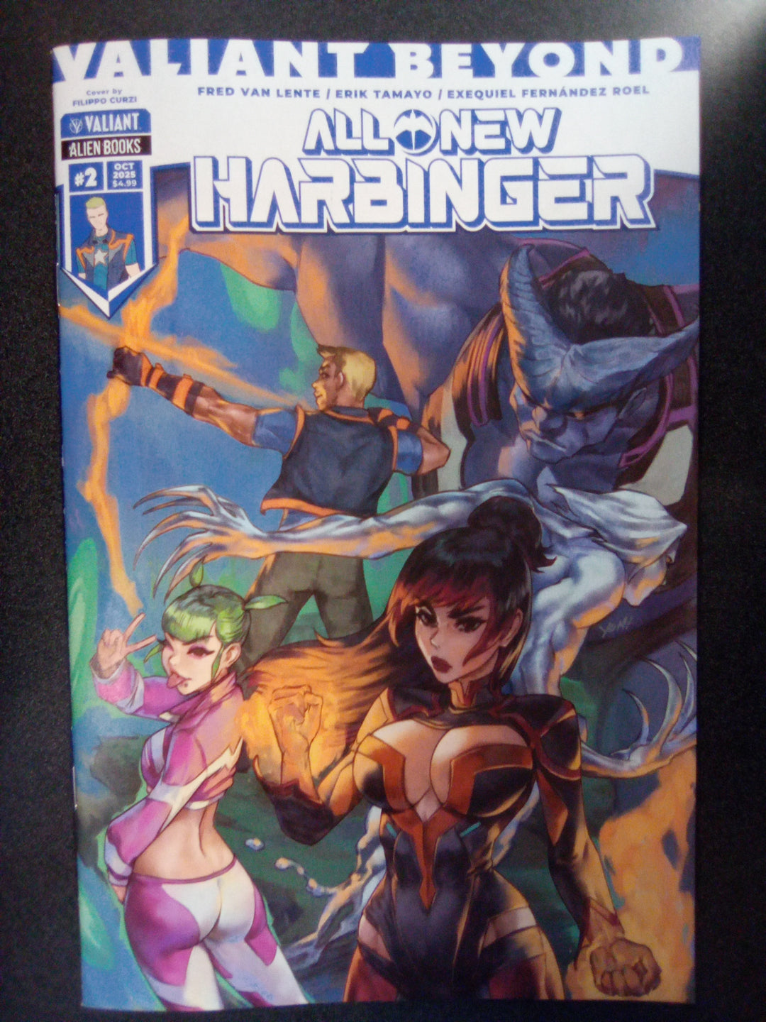 Valiant Beyond: All New Harbinger #2 Cover A (Curzi)