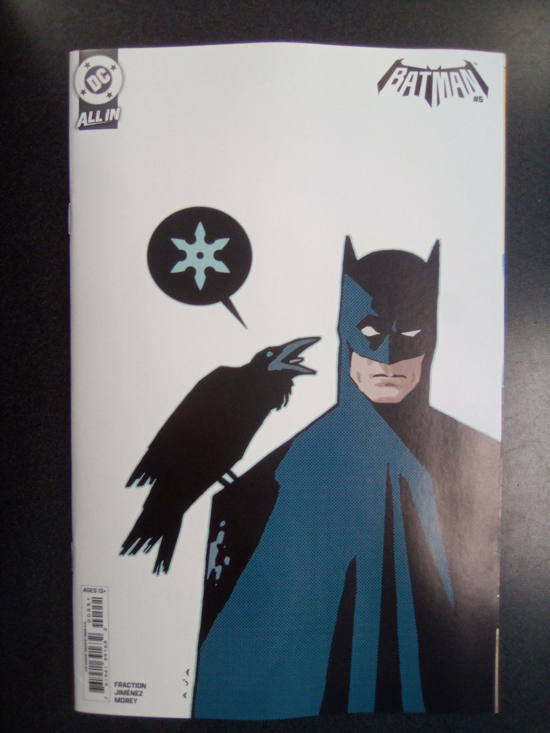 Batman #5 Cover I 1:25 David Aja Variant