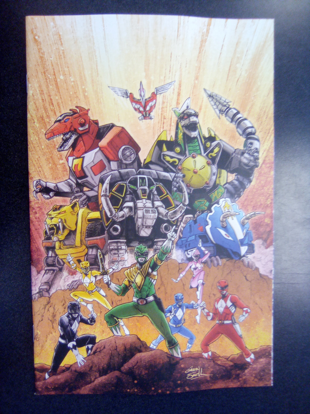 Mighty Morphin Power Rangers: Zord Quest #1 D 1 in 10 Variant Edition (Full Art, Smith)