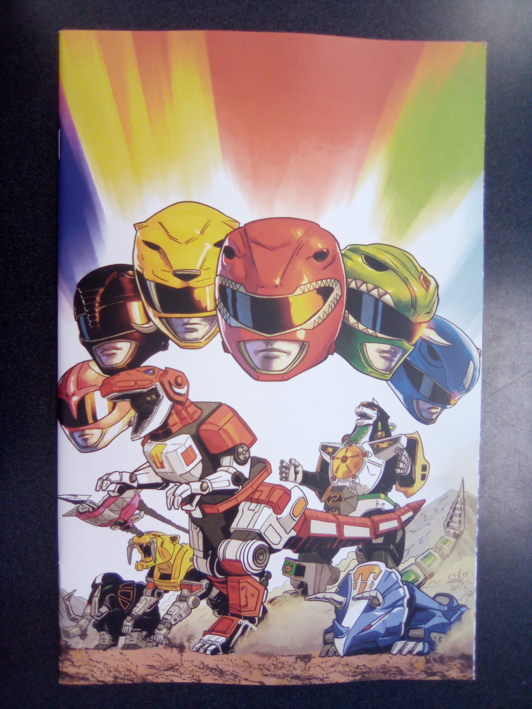 Mighty Morphin Power Rangers: Zord Quest #1 E 1:15 Variant Edition (Full Art, Von Gorman)