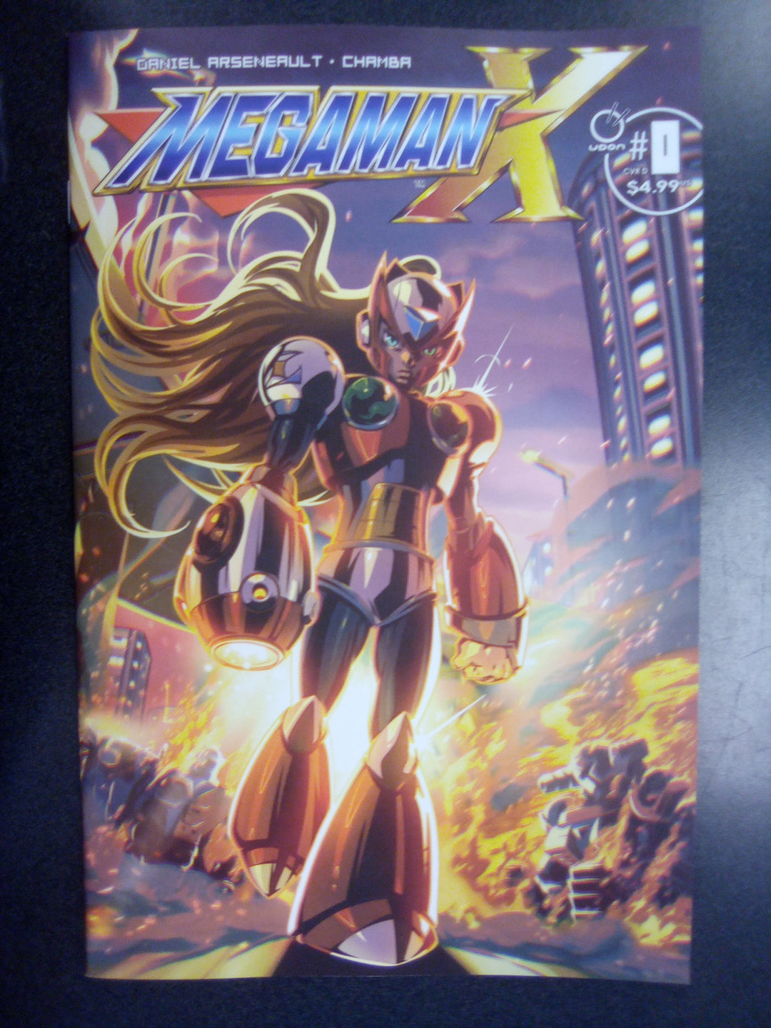 Mega Man X #0 Cover D Inc 1:5 Royce Southerland Variant