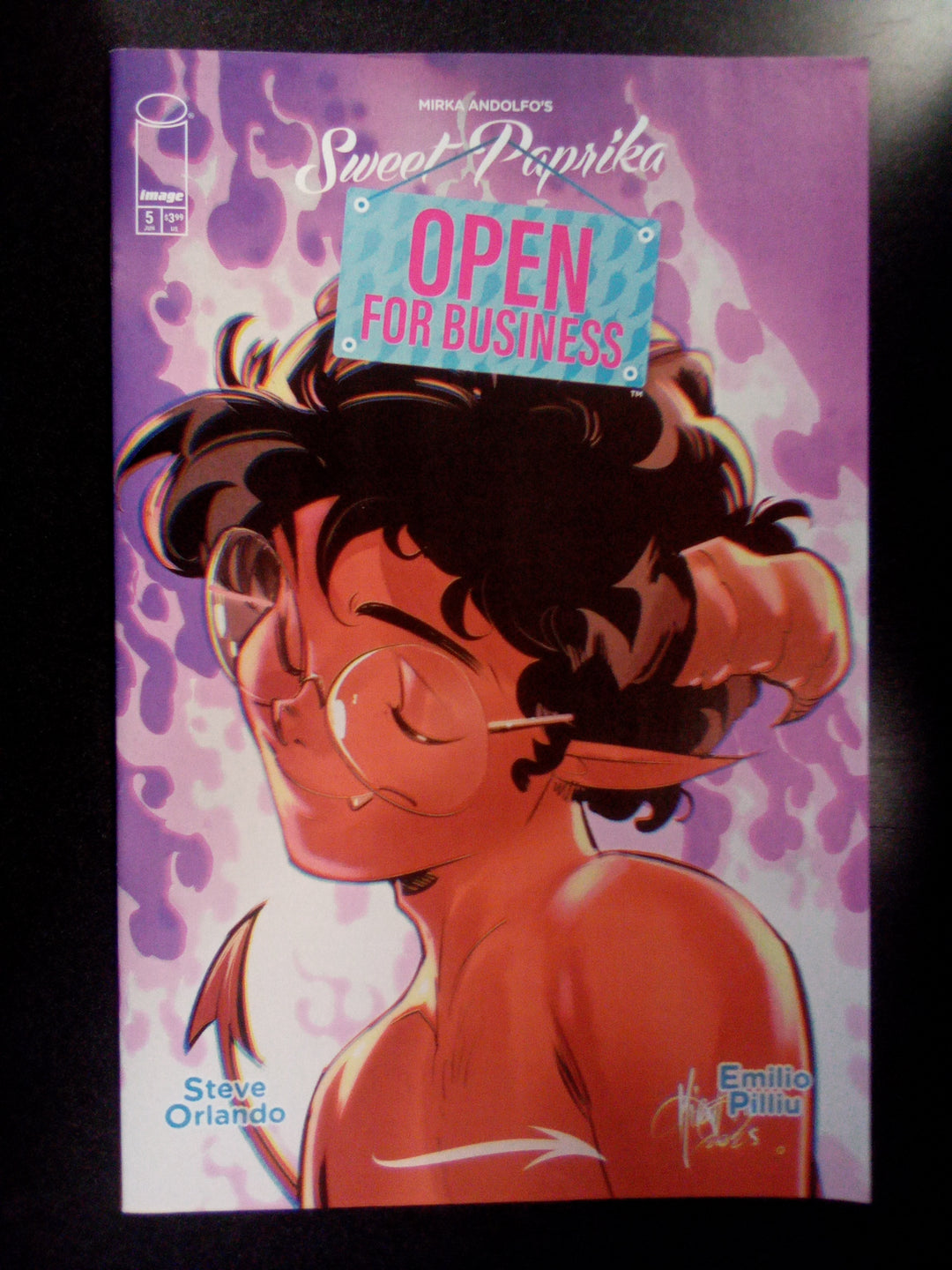 Mirka Andolfos Sweet Paprika Open For Business #5 (Of 5) Cover B Mirka Andolfo Variant