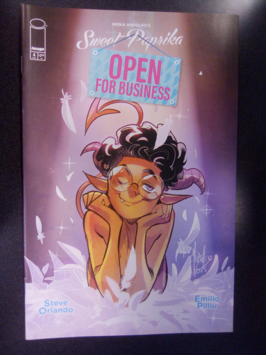 Mirka Andolfos Sweet Paprika Open For Business #4 (Of 5) Cover B Mirka Andolfo Variant