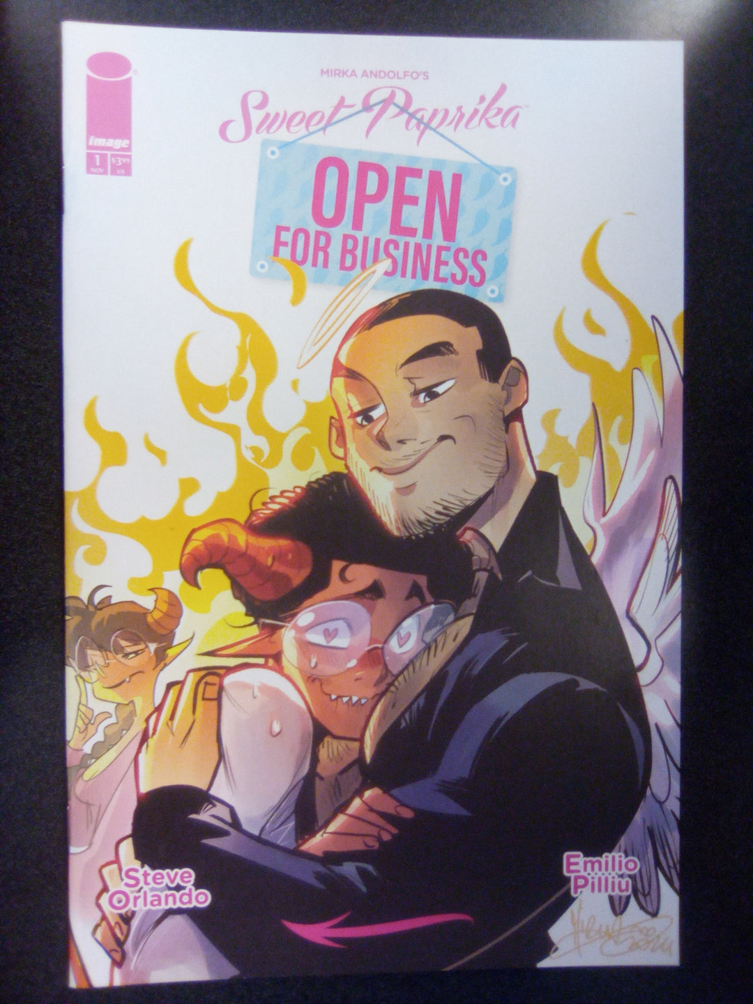 Mirka Andolfos Sweet Paprika Open For Business #1 (Of 5) Cover B Mirka Andolfo Variant