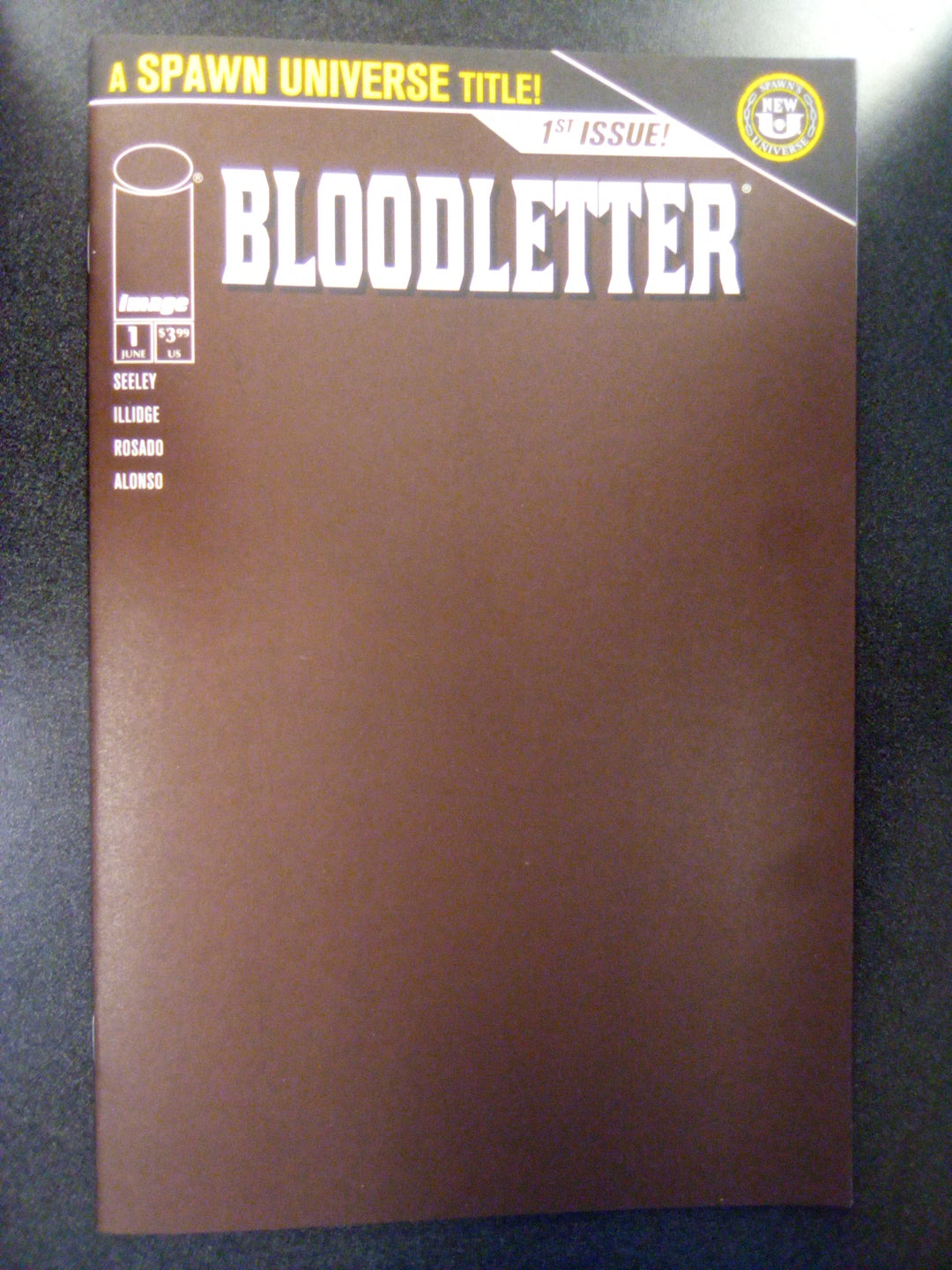 Spawn Bloodletter #1 (Of 5) Cover B Blank Sketch Variant