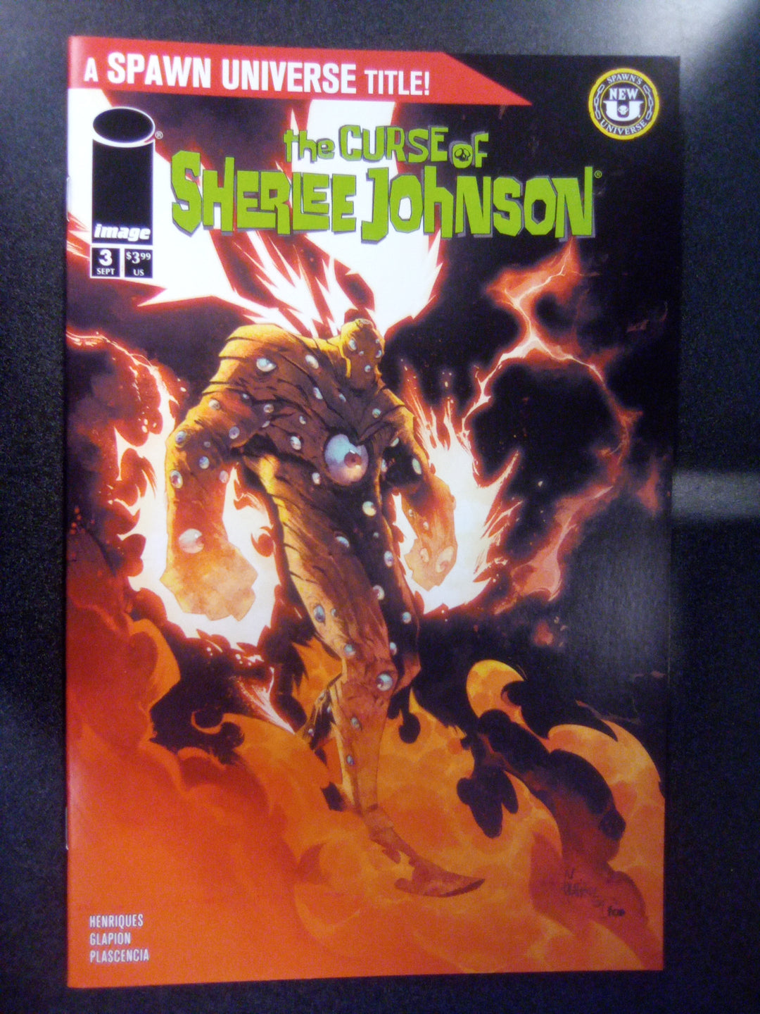 Spawn The Curse Of Sherlee Johnson #3 Cover A Jonathan Glapion