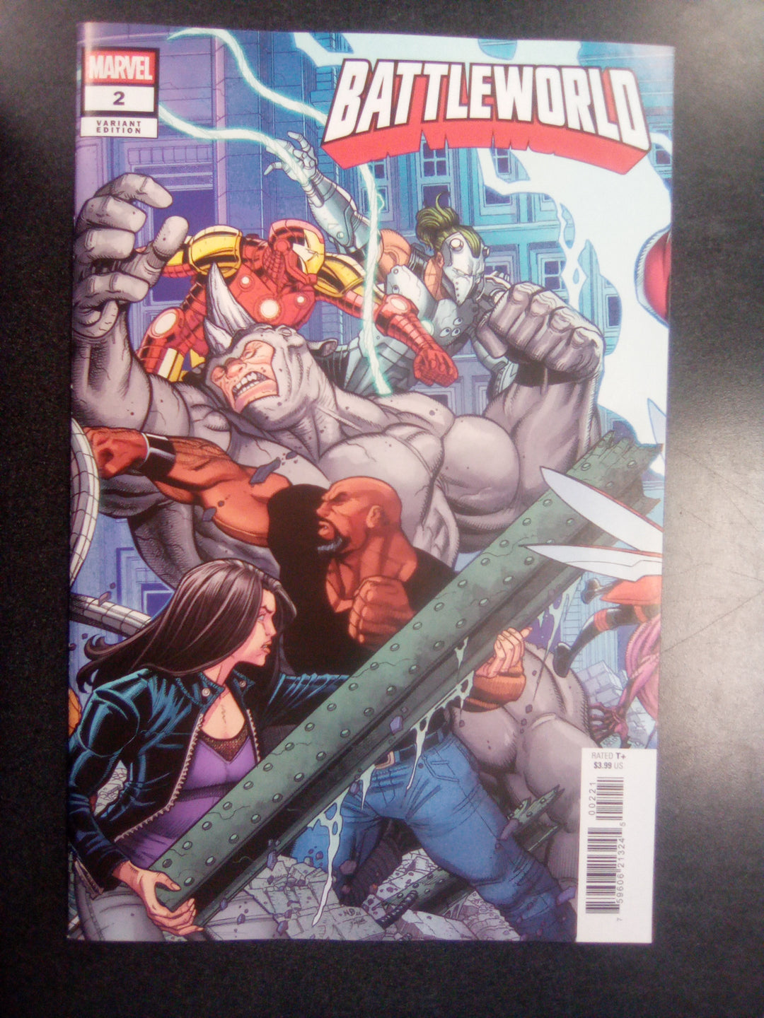 Battleworld #2 Nick Bradshaw 5 Part Connecting Variant B