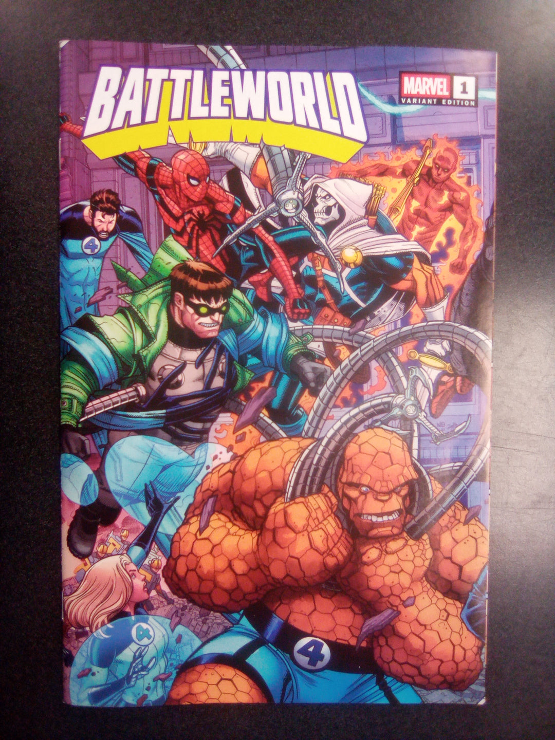 Battleworld #1 Nick Bradshaw 5 Part Wraparound Connecting Variant A