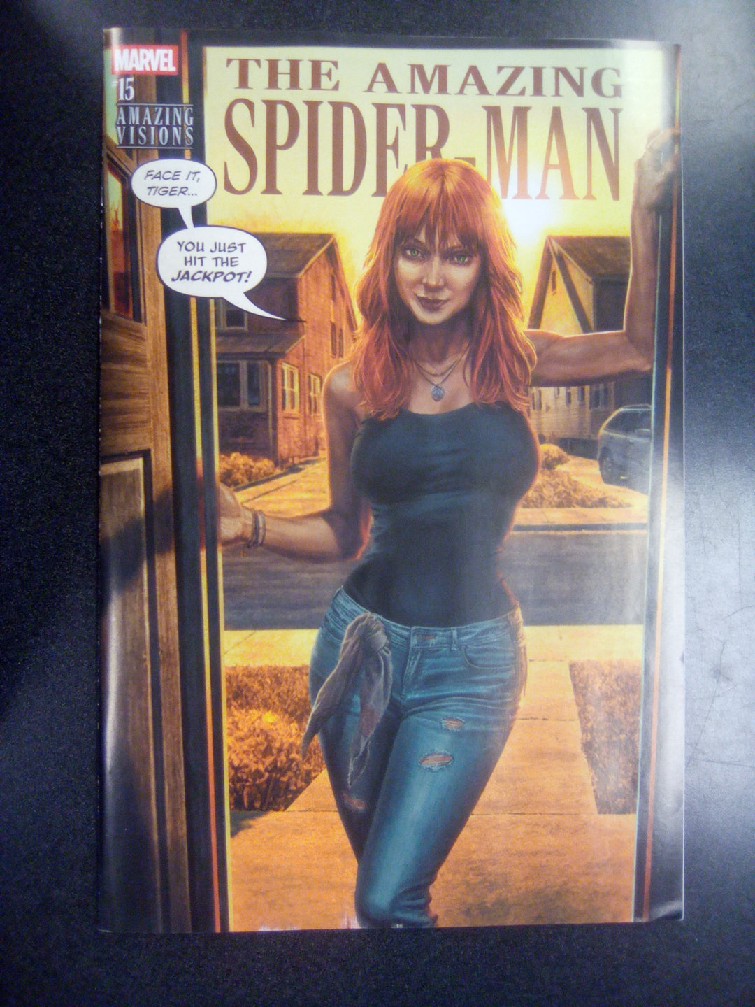 Amazing Spider-Man #15 Lee Bermejo Amazing Visions Variant