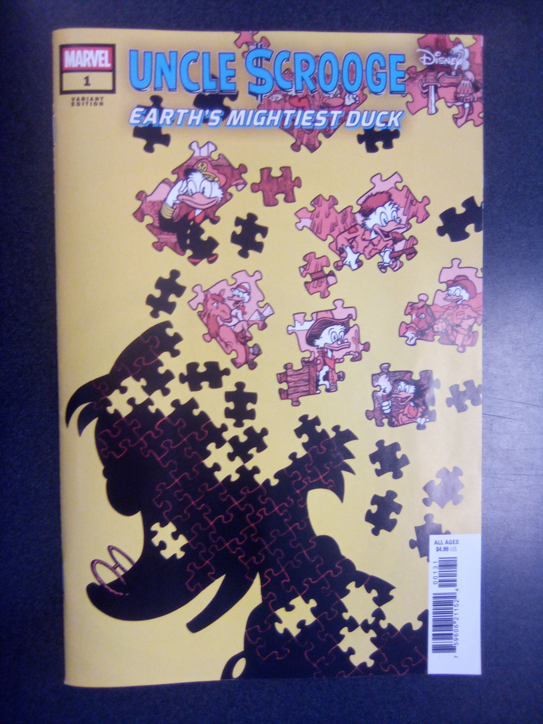 Uncle Scrooge: Earth's Mightiest Duck #1 J. Gonzo Variant