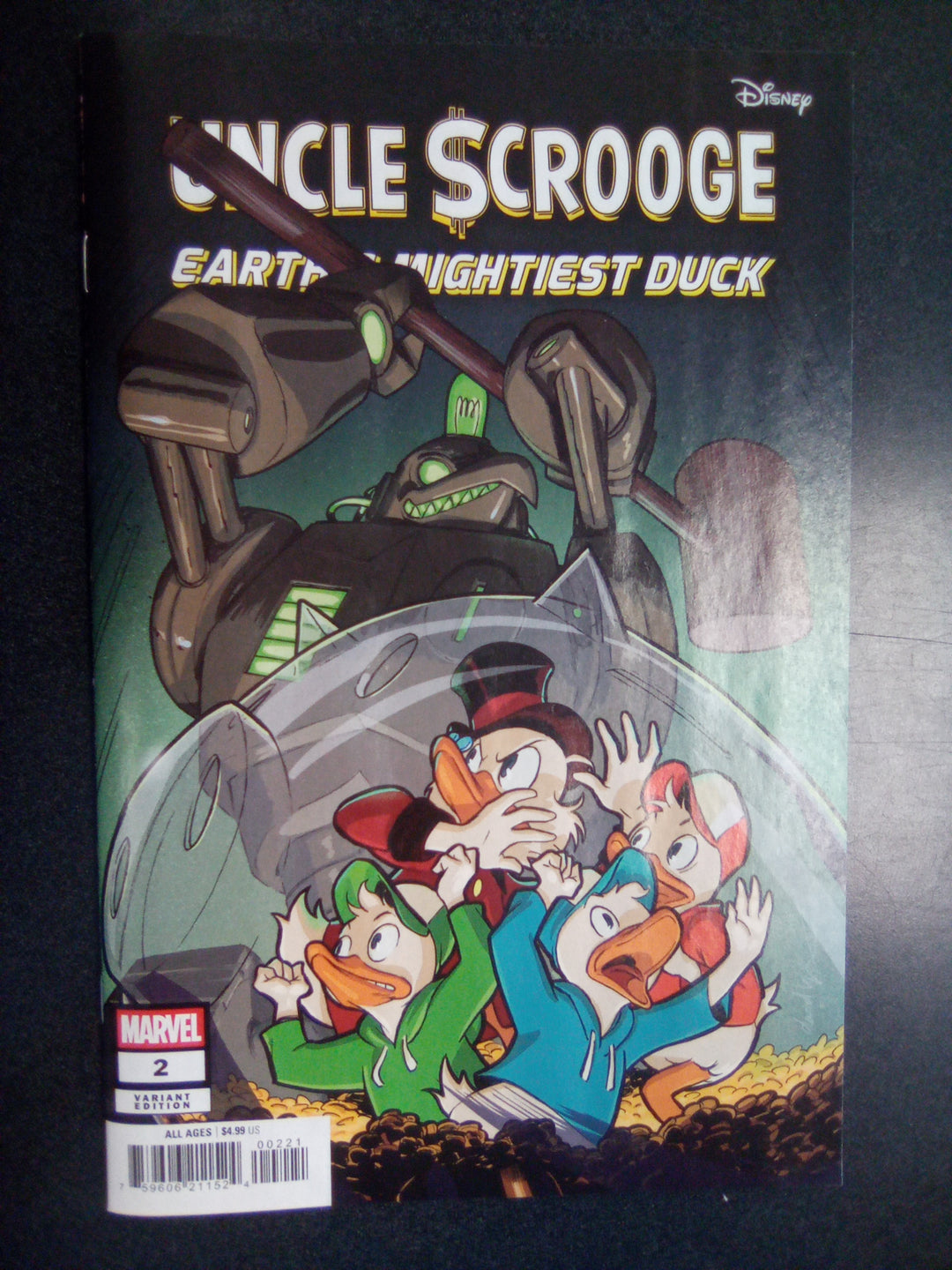 Uncle Scrooge: Earth's Mightiest Duck #2 David Lopez Variant