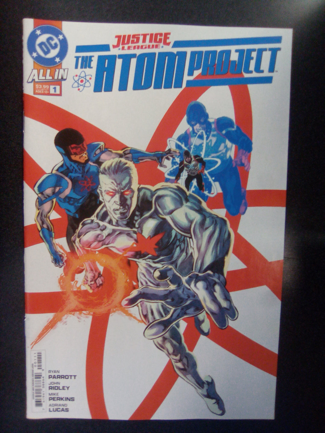 Justice League The Atom Project #1 (Of 6) Cover A Mike Perkins