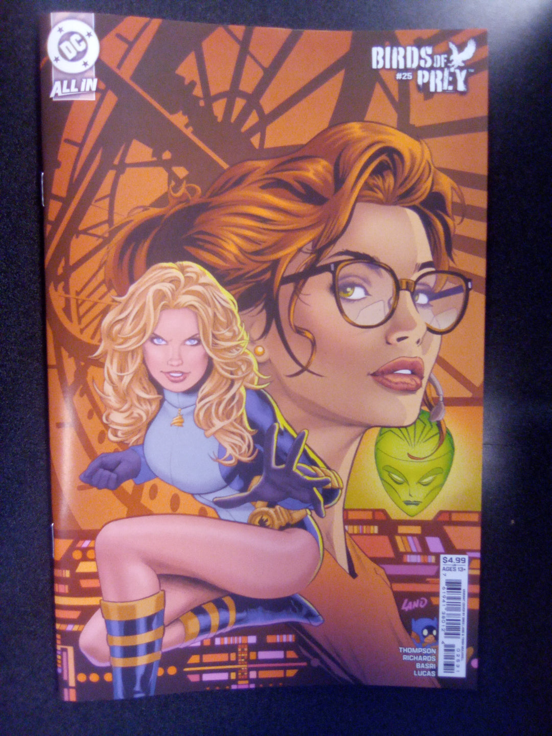 Birds Of Prey #25 Cover C Greg Land Variant