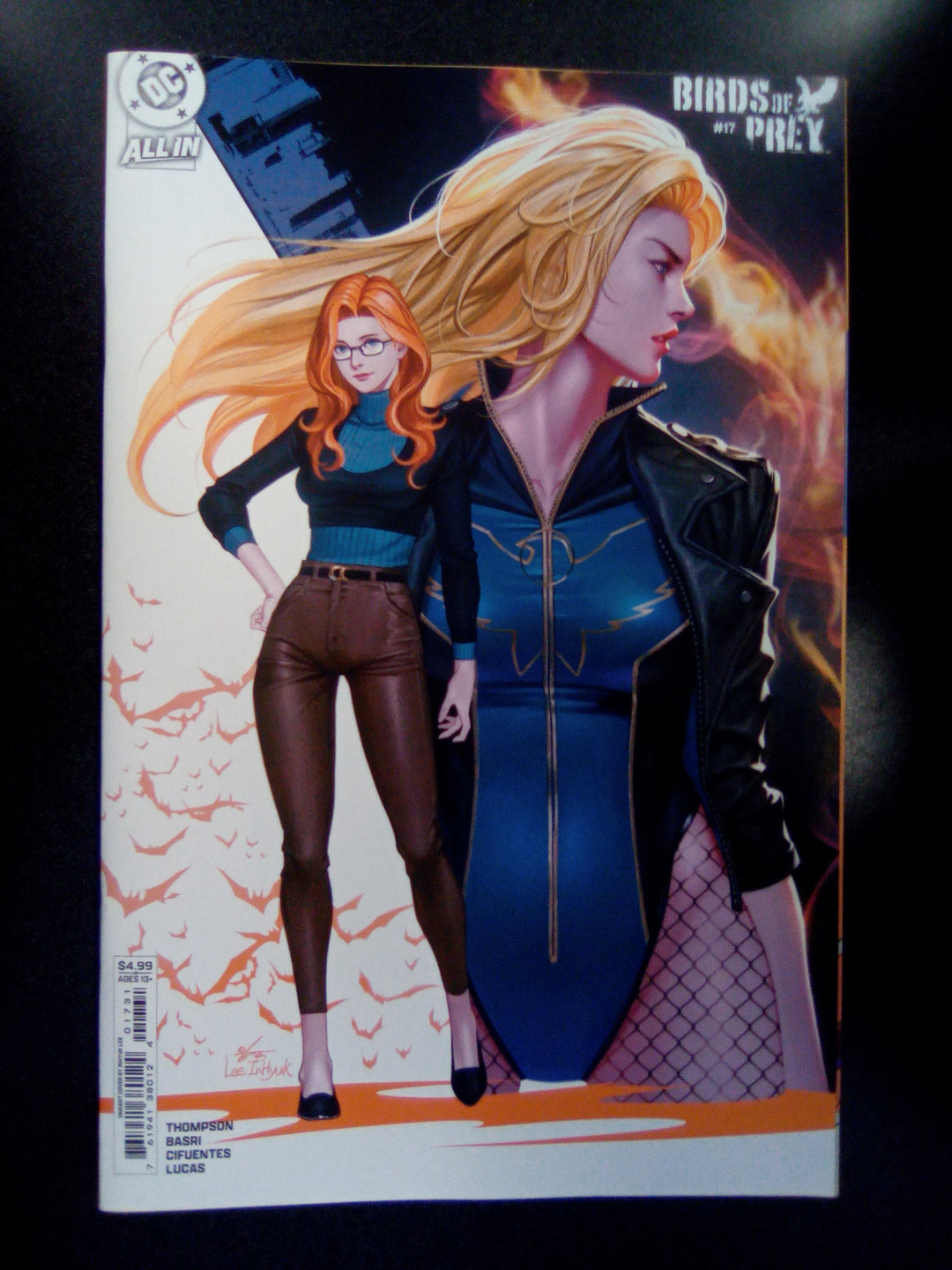 Birds Of Prey #17 Cover C Inhyuk Lee Card Stock Variant