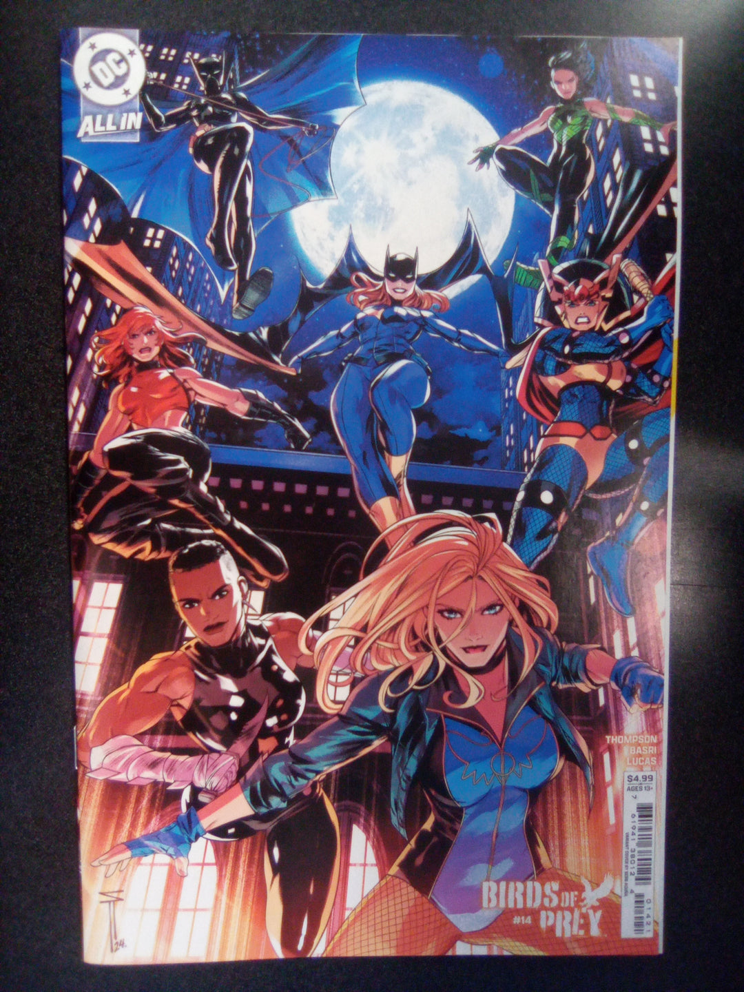 Birds Of Prey #14 Cover C Serg Acuna Card Stock Variant