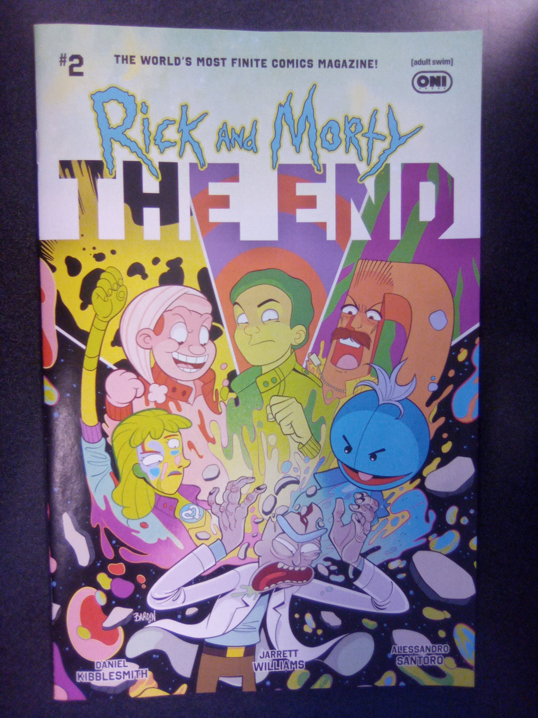 Rick And Morty The End #2 Cover A Dave Bardin