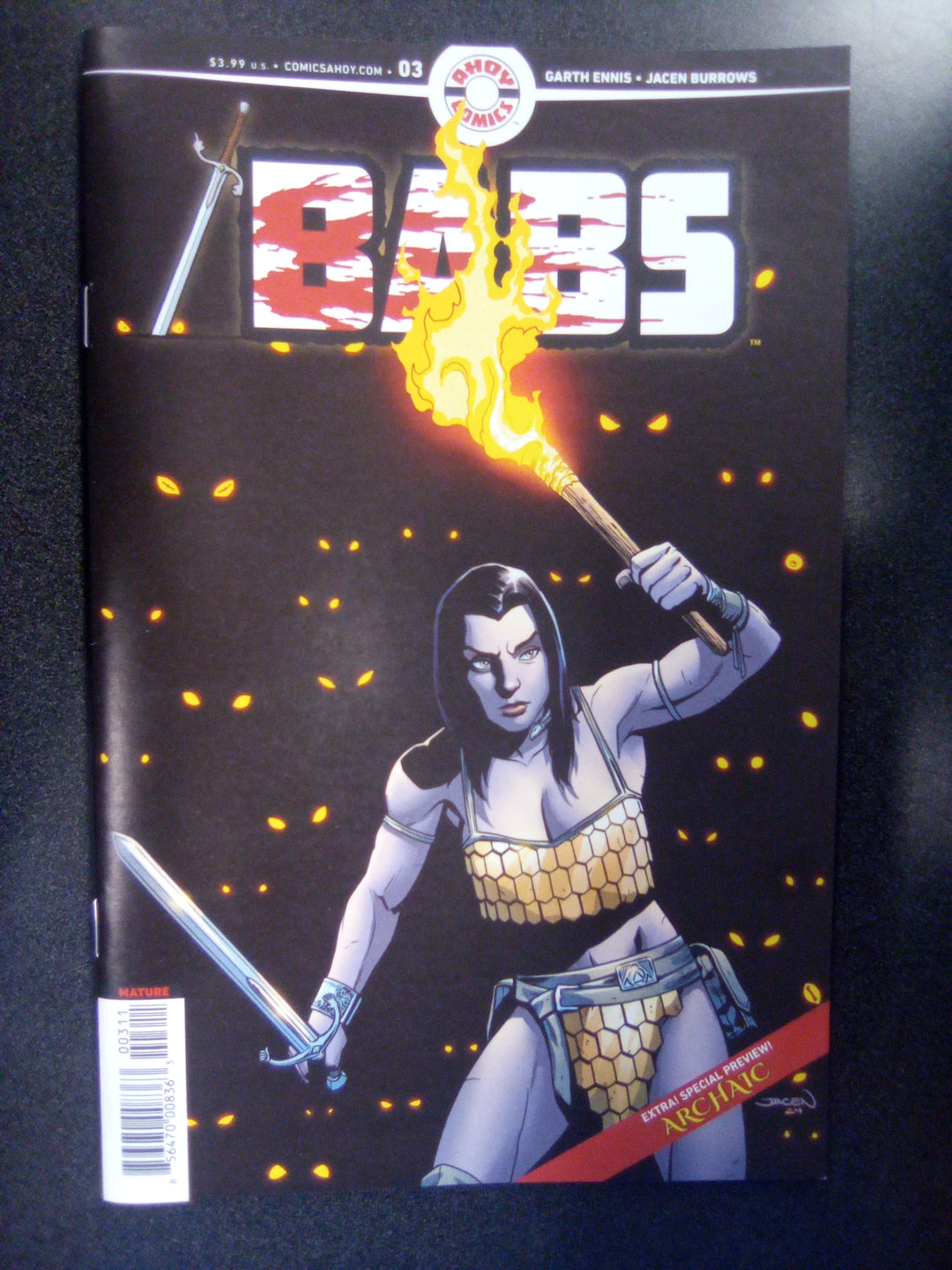 Babs #3 (Of 6) Cover A Jacen Burrows