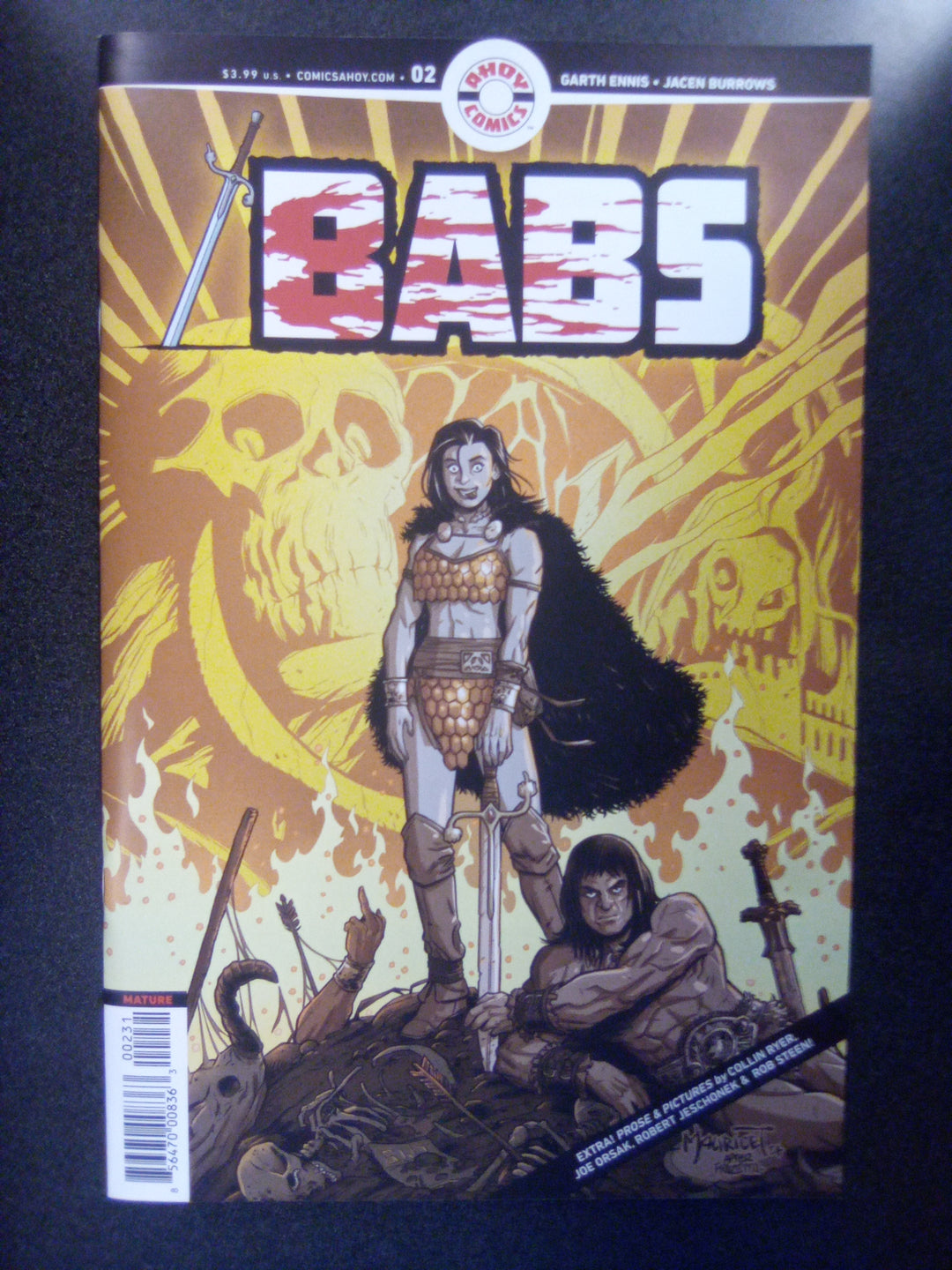 Babs #2 (Of 6) Cover C 4 Copy Mauricet Unlock Variant