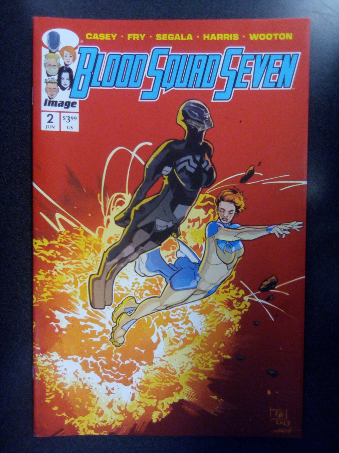 Blood Squad Seven #2 Cover A Paul Fry