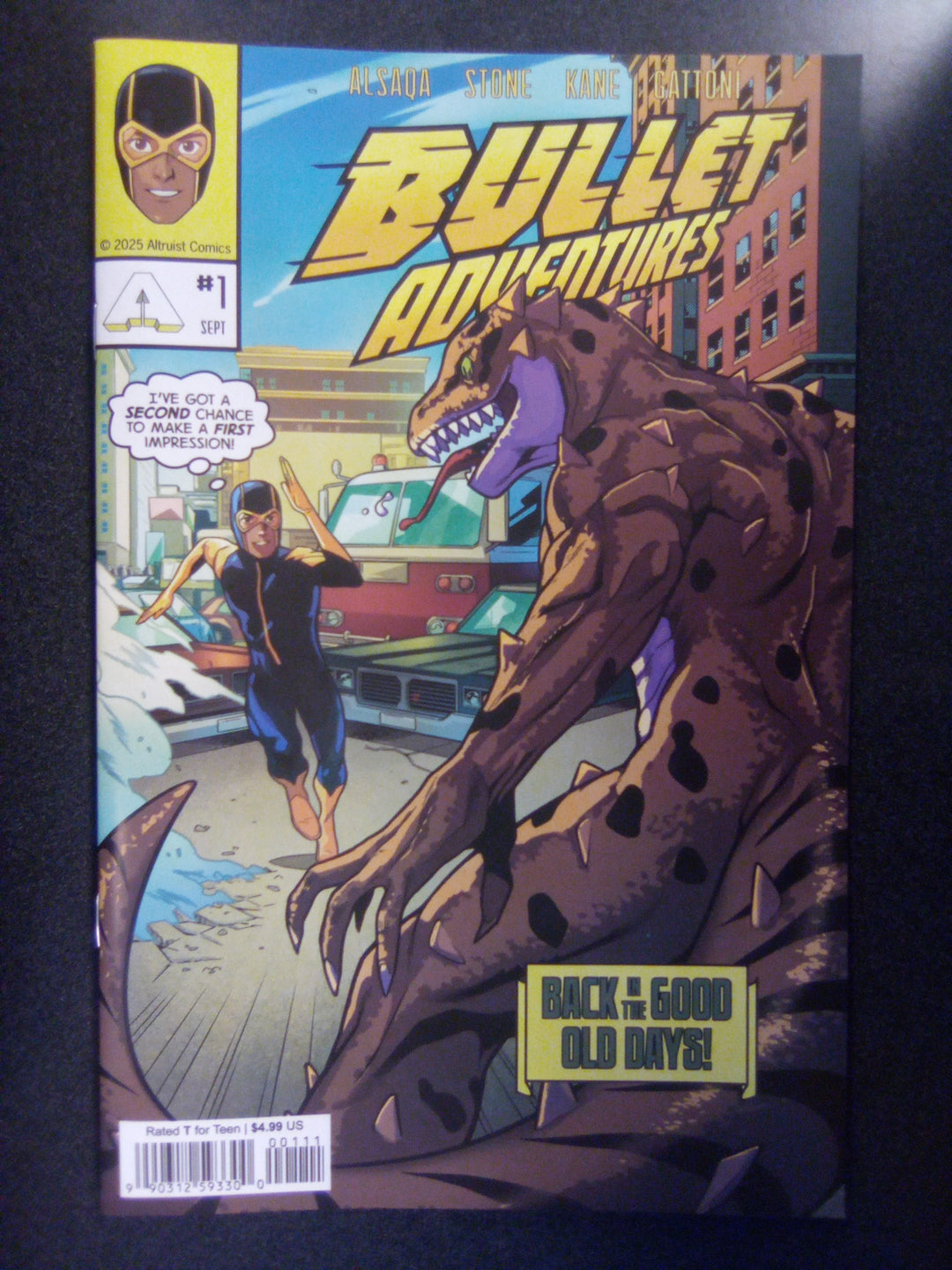 Bullet Adventures #1 Cover A Nicolas Carrizo & Francesca Cittarelli
