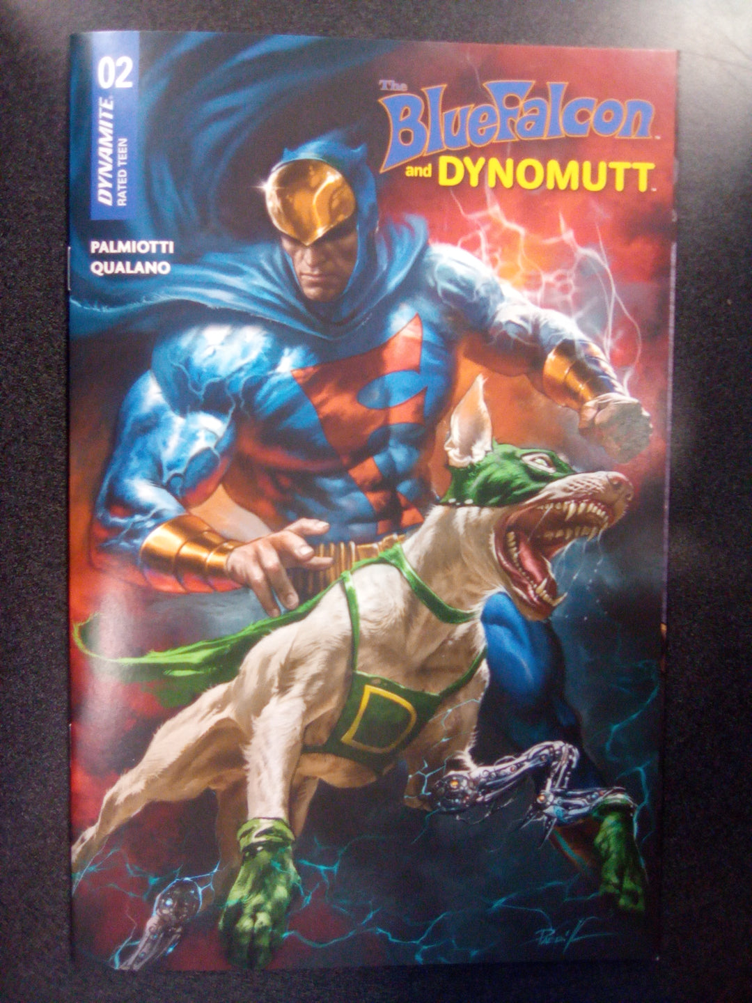 Blue Falcon & Dynomutt #2 Cover A Lucio Parrillo