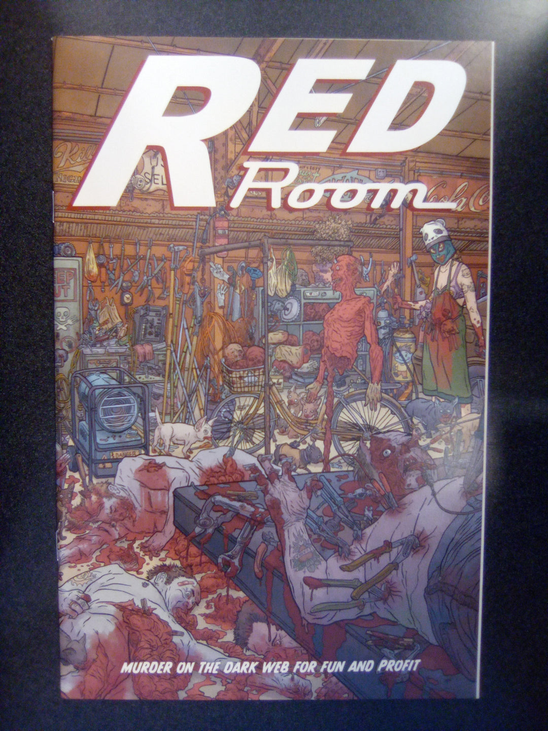 Red Room The Antisocial Network #4 (2021) 1:15 Geof Darrow Variant