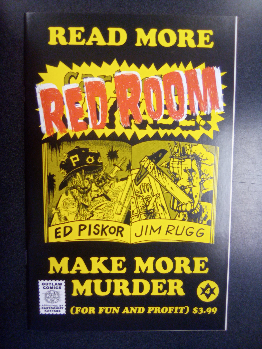 Red Room The Antisocial Network #4 (2021) Cover B 1:5 Kayfabe Variant