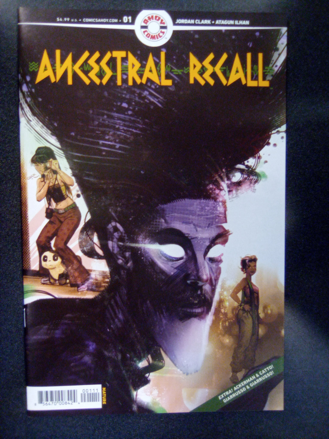 Ancestral Recall #1 Cover A Atagun Ilhan