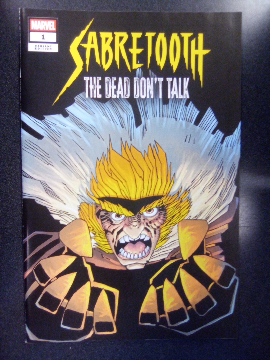 Sabretooth: The Dead Don't Talk #1 Frank Miller Variant