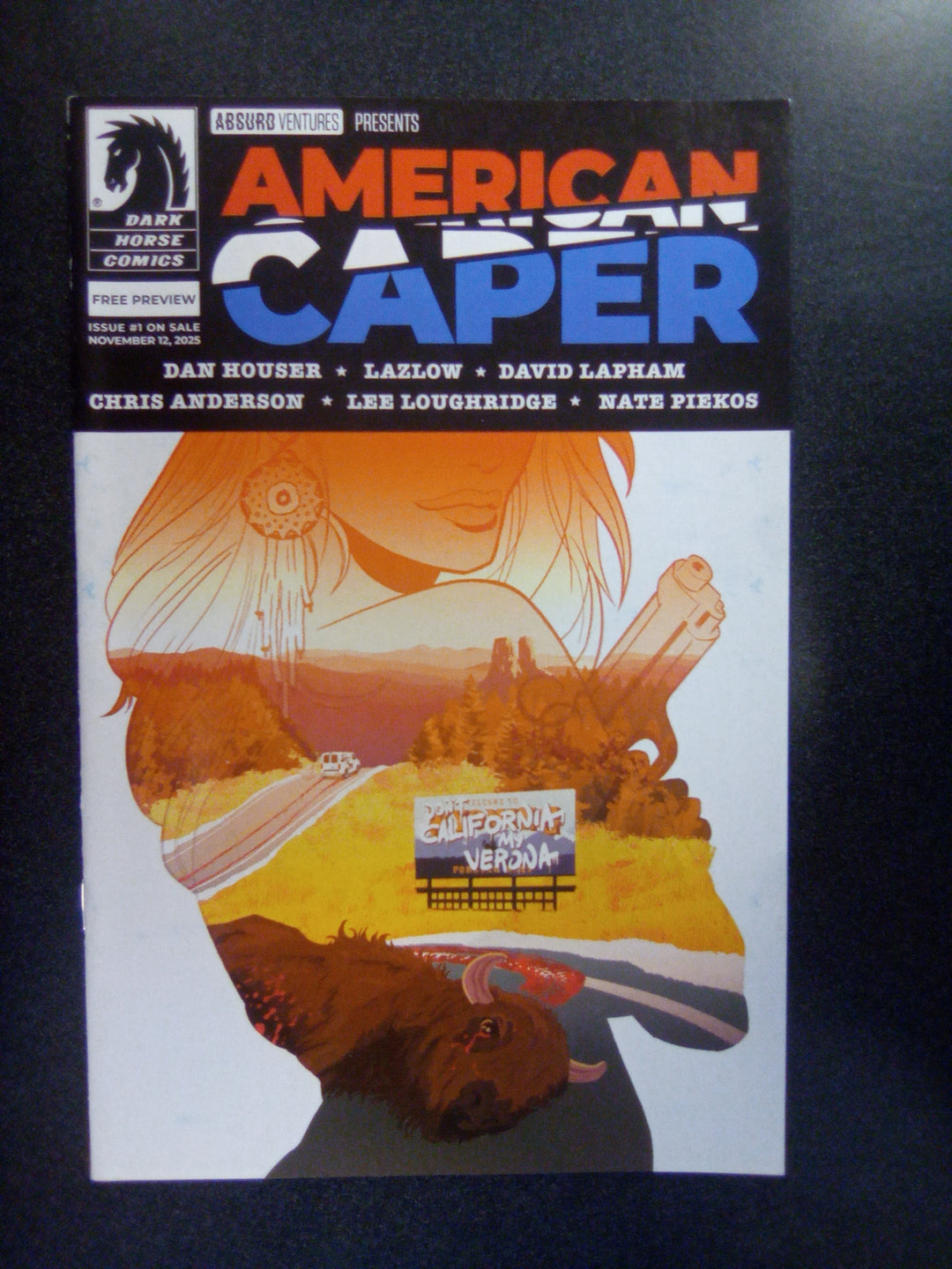 American Caper #1 Preview Edition Ashcan
