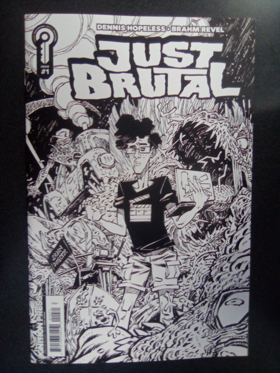Just Brutal #1 (2026) Comicspro B&W Variant