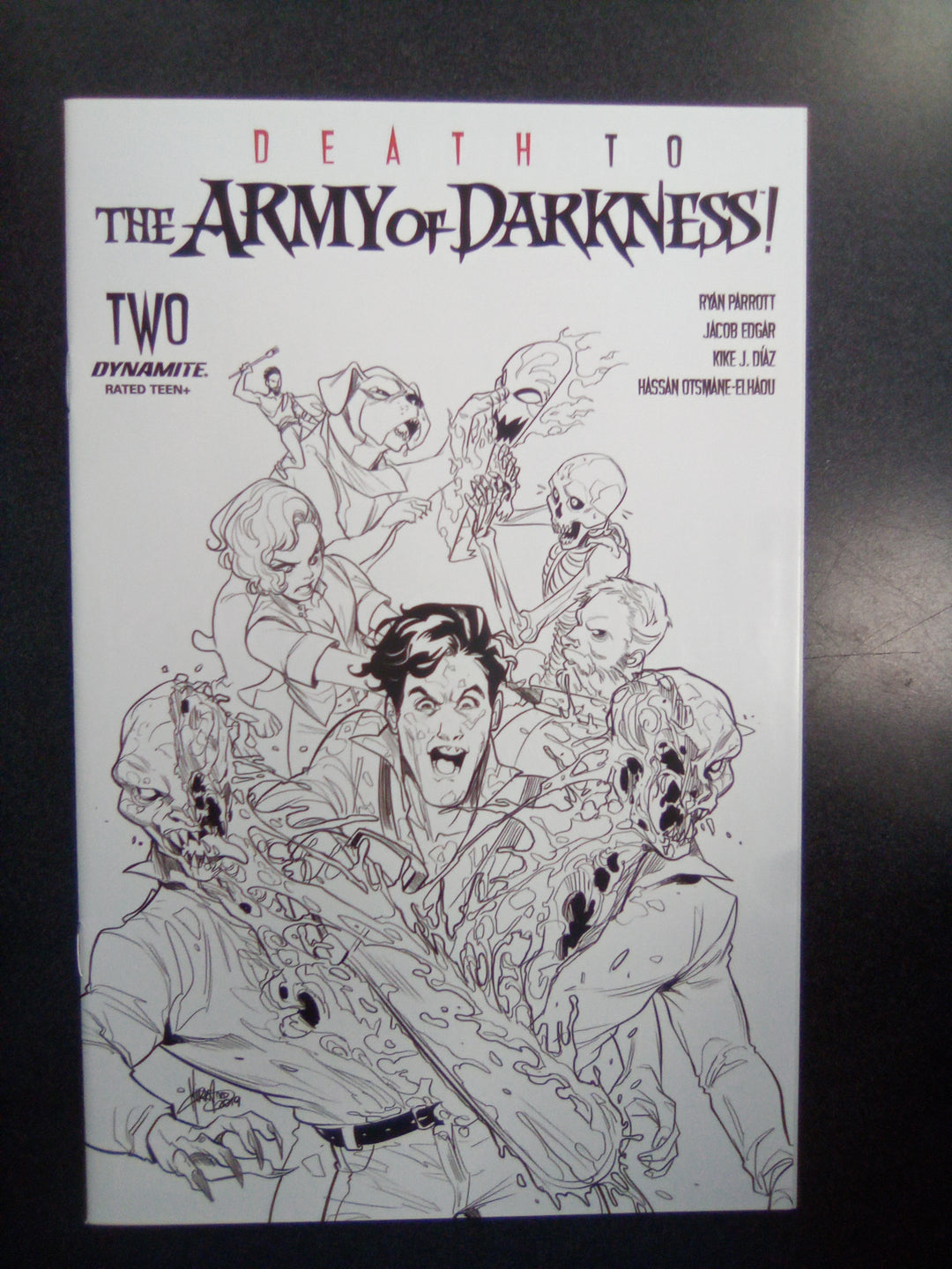 Death to the Army of Darkness #2 (2020) 1:10 Mirka Andolfo B&W Variant