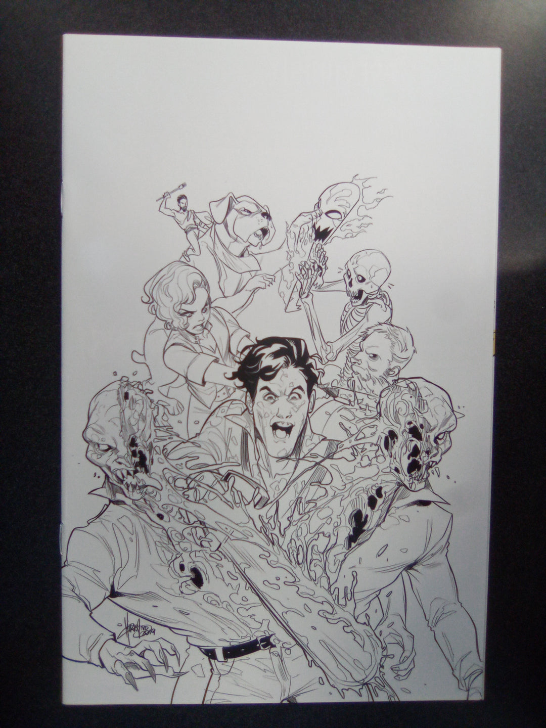 Death to the Army of Darkness #2 (2020) 1:30 Mirka Andolfo B&W Virgin Variant