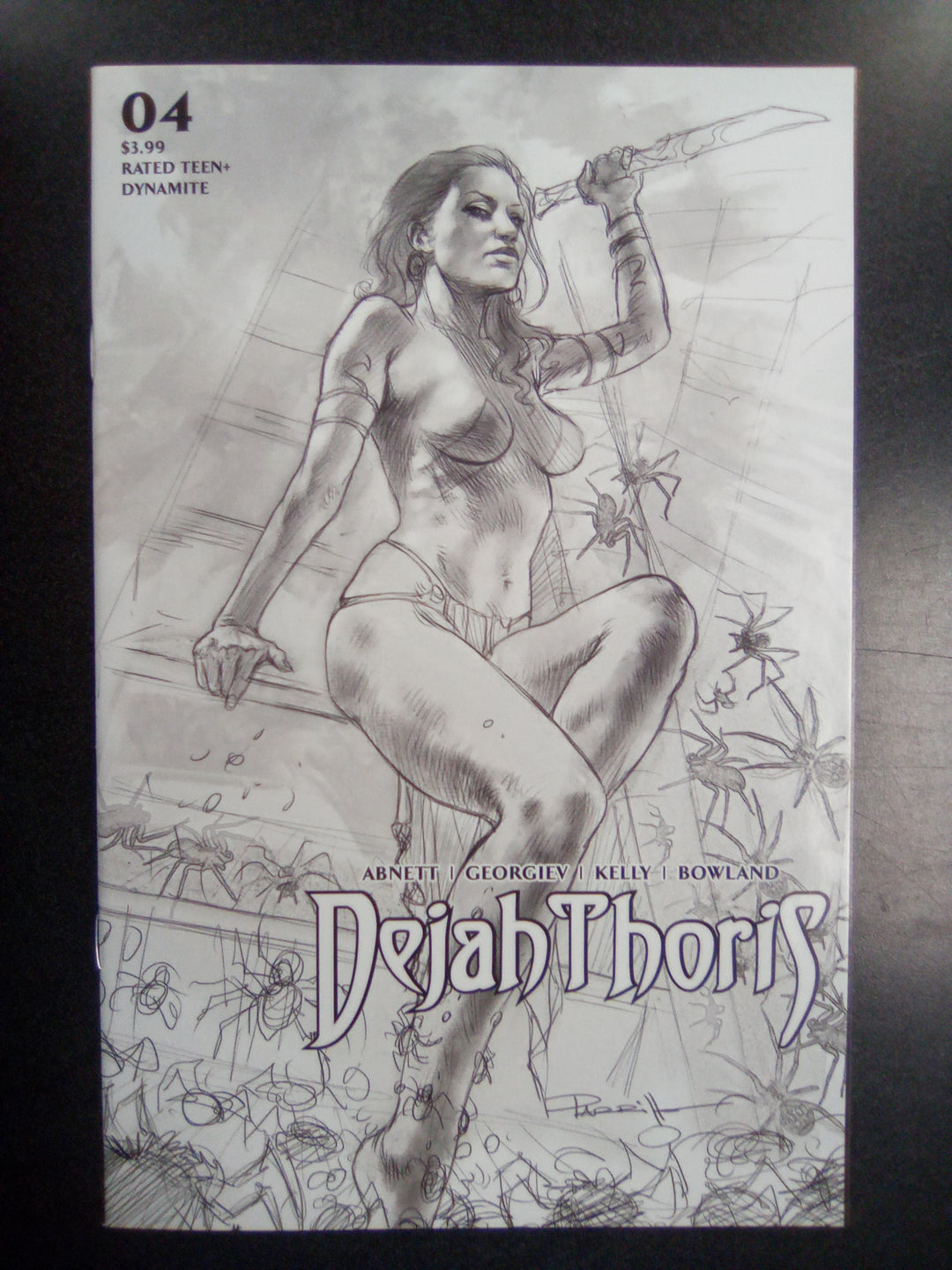 Dejah Thoris #4 (2020) 1:10 Lucio Parrillo B&W Variant
