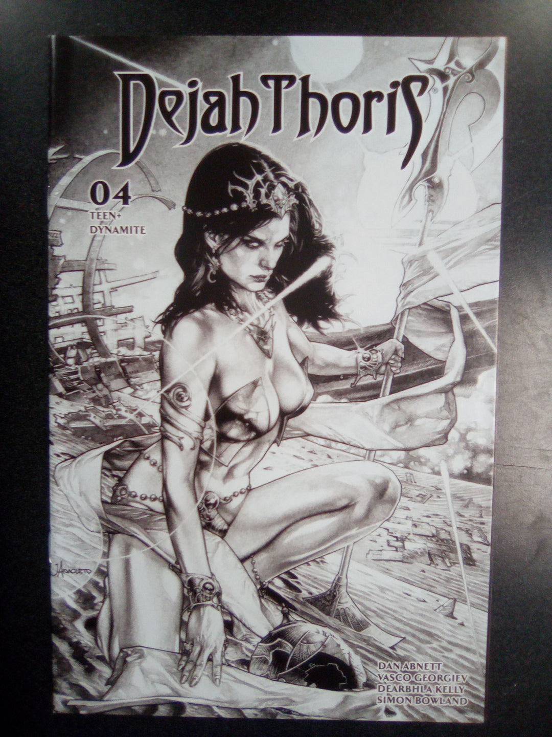 Dejah Thoris #4 (2020) Jay Anacleto B&W Variant
