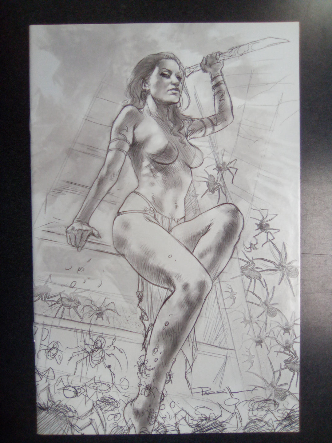 Dejah Thoris #4 (2020) Lucio Parrillo B&W Virgin Variant