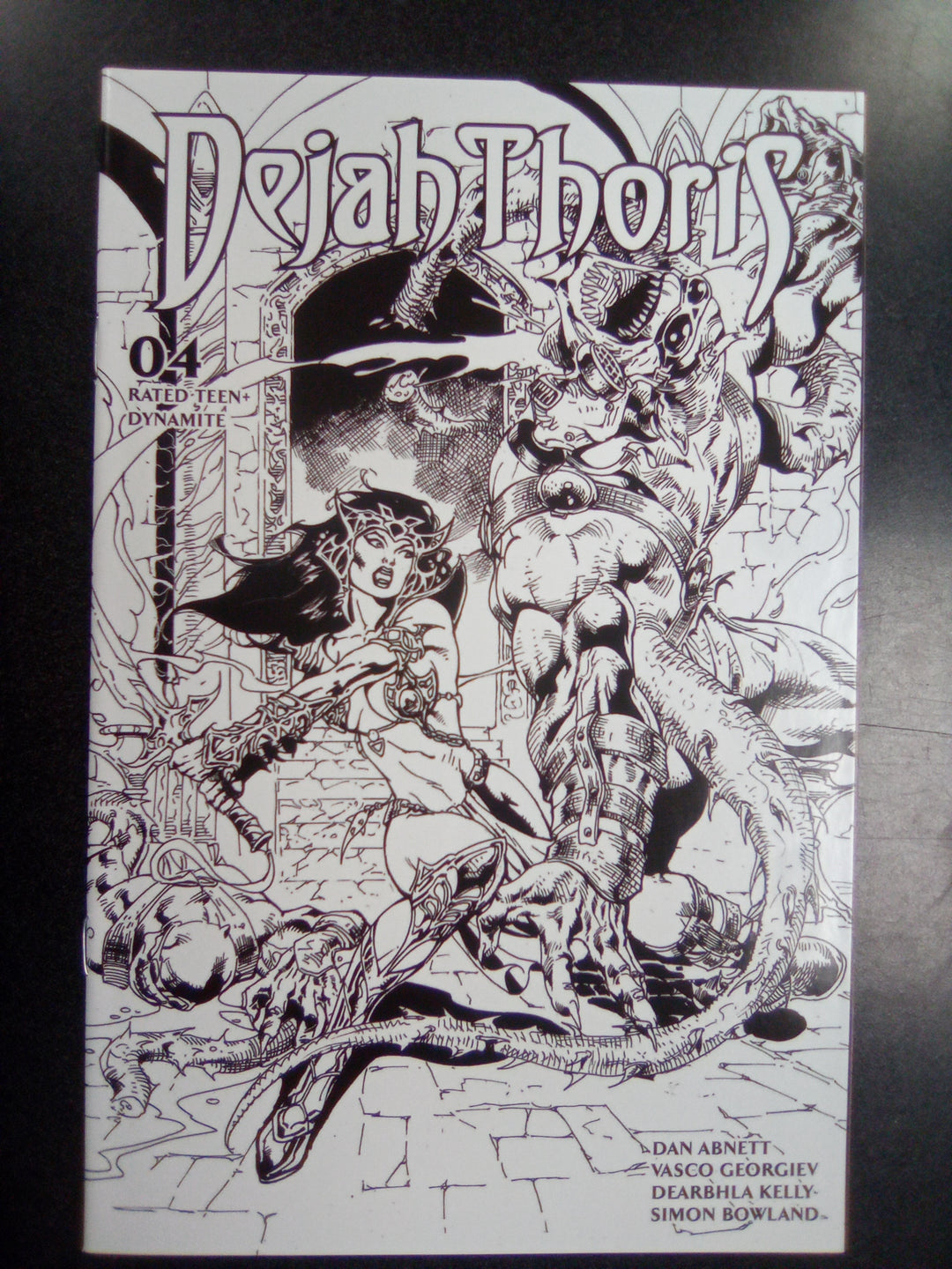 Dejah Thoris #4 (2020) Roberto Castro B&W Variant