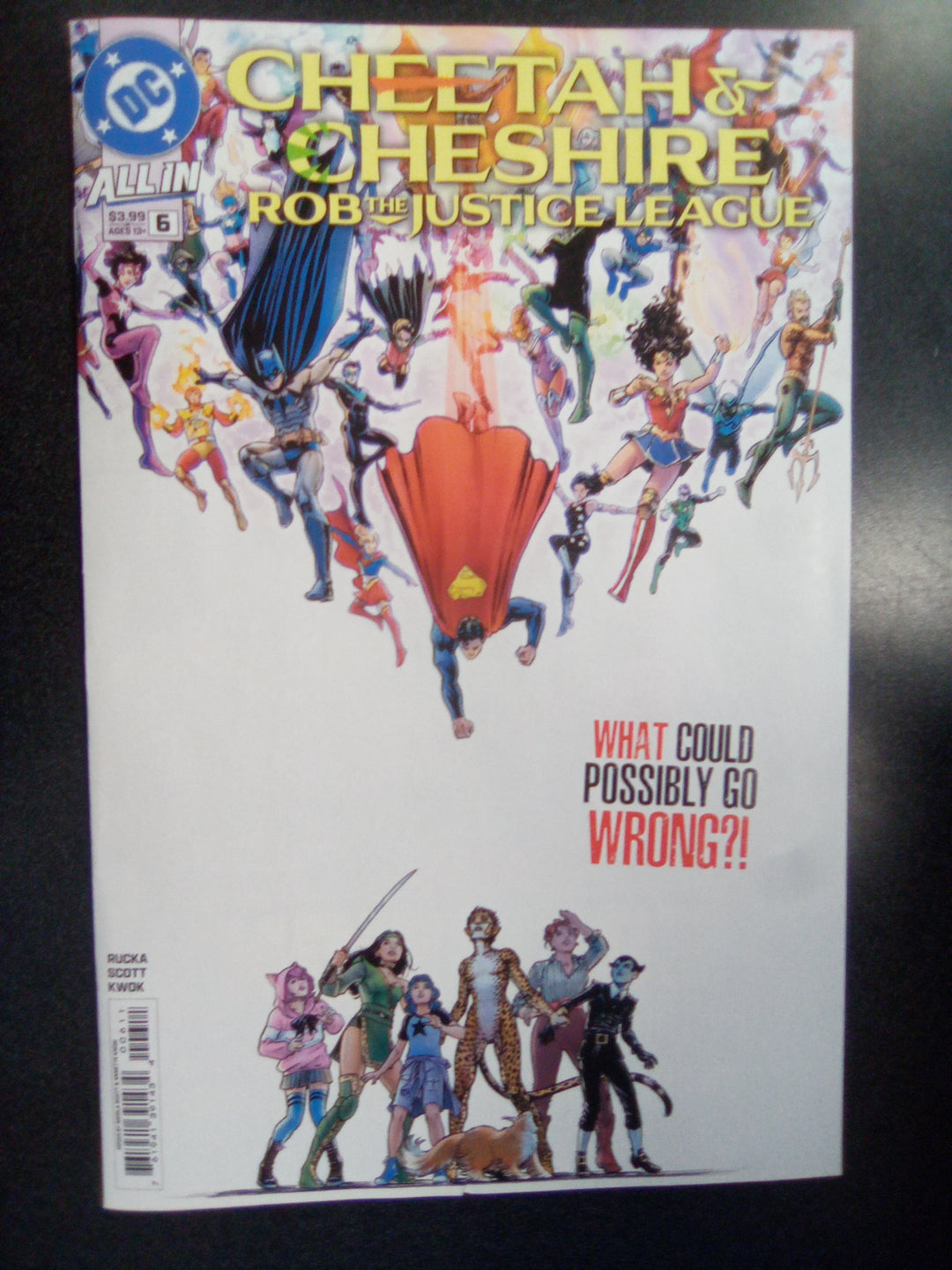 Cheetah And Cheshire Rob The Justice League #6 Cover A Nicola Scott