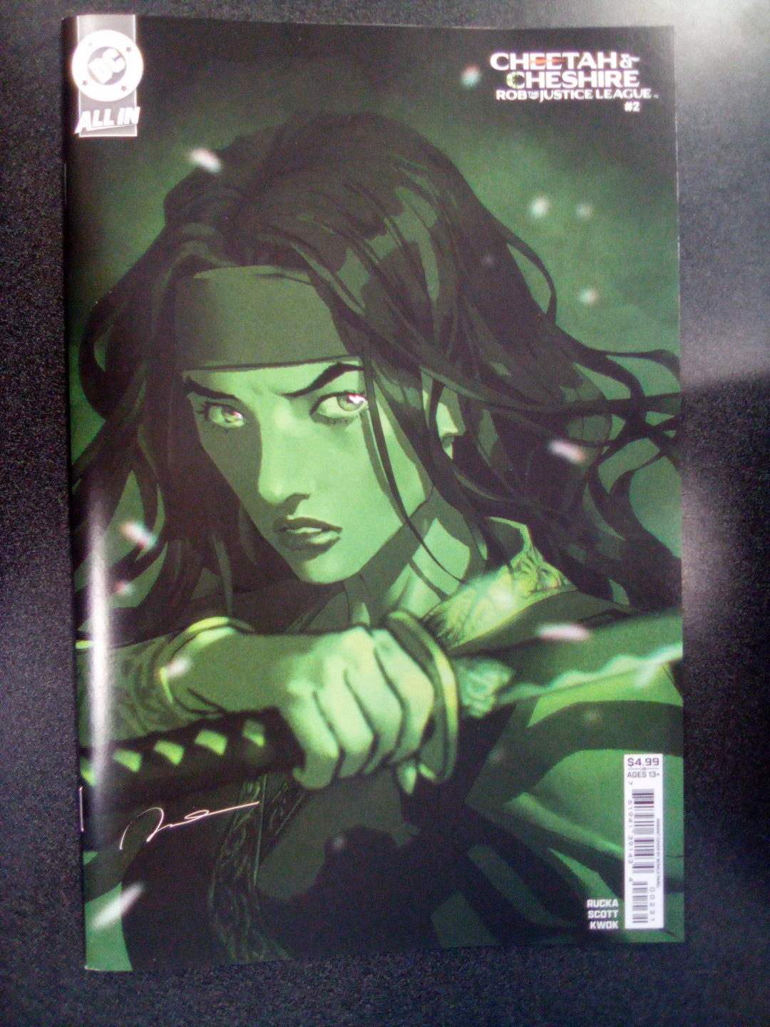 Cheetah And Cheshire Rob The Justice League #2 Cover B Gerald Parel Variant