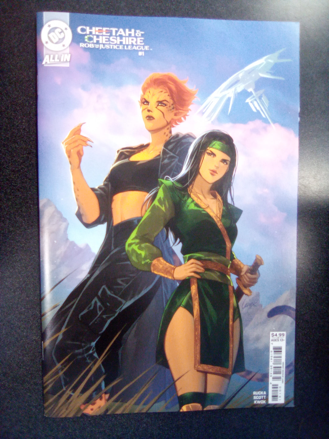 Cheetah And Cheshire Rob The Justice League #1 Cover C Lesley Leirix Li Variant