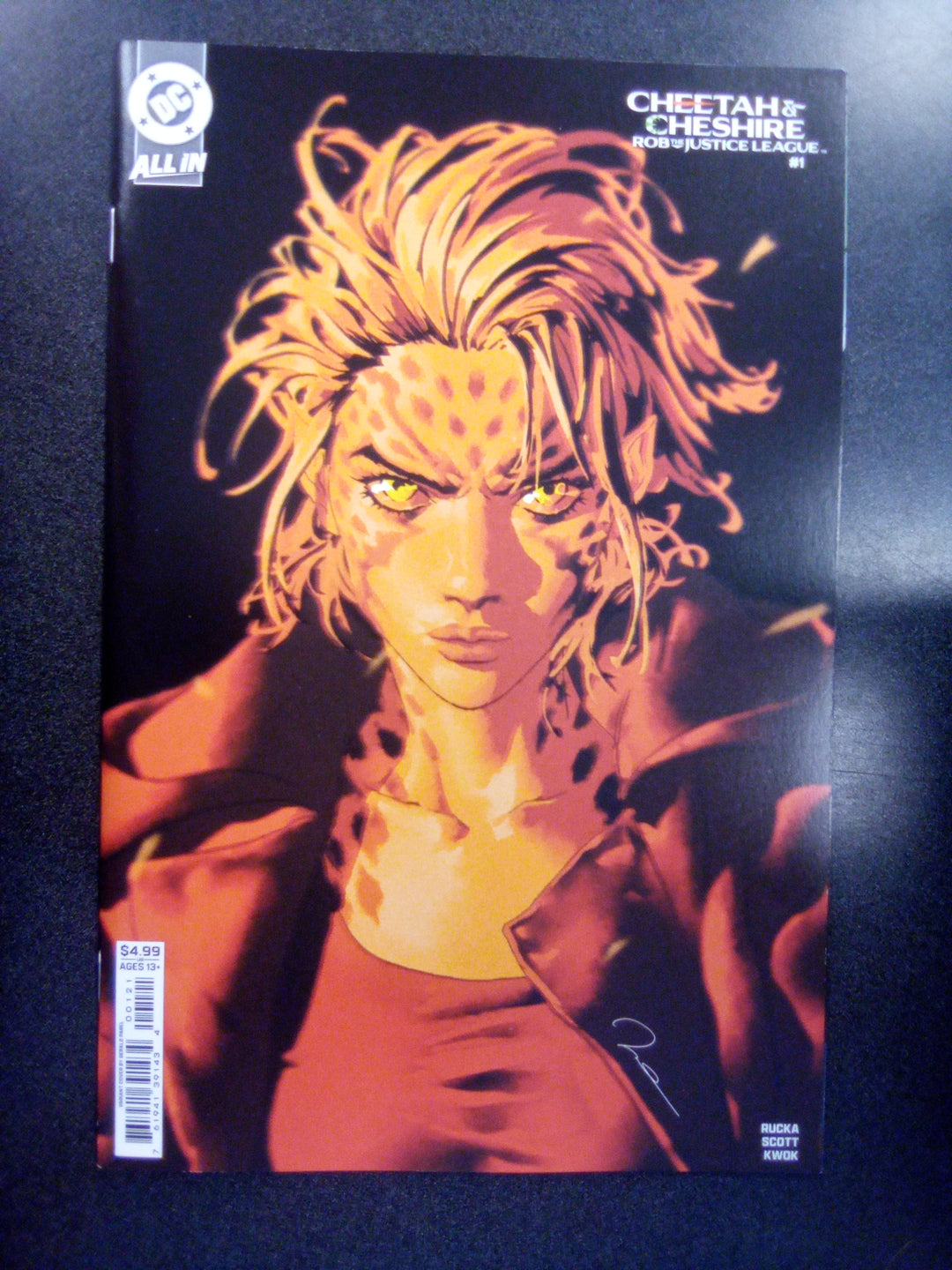 Cheetah And Cheshire Rob The Justice League #1 Cover B Gerald Parel Variant